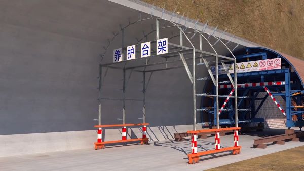 马尾区隧道施工动画制作公司 - 隧道施工工艺和施工方法 - 隧道施工汇报动画视频 - bim 工程施工动画